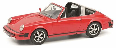 Schuco 1:18 Porsche 911 Targa (1977), rood