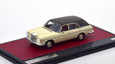 Matrix 1:43 Mercedes Benz W108 Crayford estate white 1970