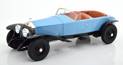 Matrix 1:18 Rolls Royce Phantom Experimental Vehicle no 10EX by Barker zwart/blauw 1926