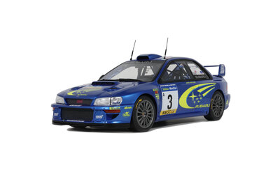 Otto Mobile 1:18 Subaru Impreza S6 WRC Catalunya 2000. Levering 01-2025