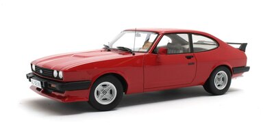 Cult Models 1:18 Ford Capri 2.8 Turbo 1981 Red. Verwacht Q1 2025