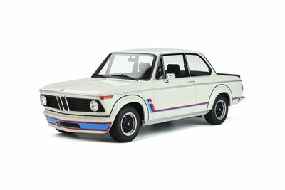 Otto Mobile 1:12 BMW 2002 Turbo Chamonix White 1974. Verwacht week 3