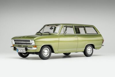 Touring Modelcars 1:18 Opel Kadett B Caravan 1972 lemon green metallic, limited 850 pcs