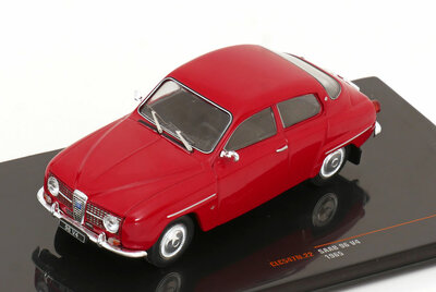 IXO 1:43 Saab 96 V4 1965 rood