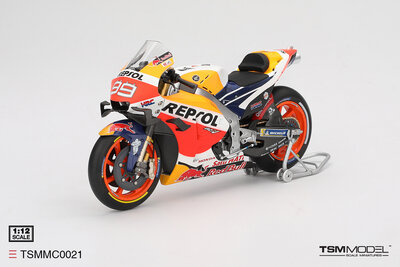 TSM Model 1:12 Honda RC213V no 94 MotoGP 2019 - Motor.- Nieuw decoration. Verwacht 09-2025