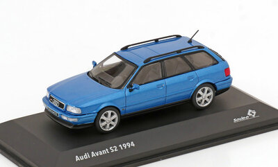 Solido 1:43 Audi S2 Avant 1994, blauw