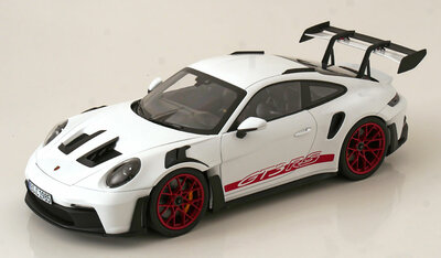 Norev 1:12 Porsche 911 GT3 RS 2022 White & Pyro red