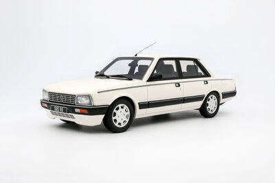 Otto Mobile 1:18 Peugeot 505 V6 Blance Meije 1989. Levering 03-20.25