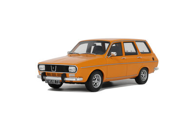 Otto Mobile 1:18 Renault 12 TS Break orange Andalou 318 1975. Levering 04-20.25