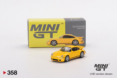 Mini GT 1:64 RUF CTR Anniversary Blossom Yellow LHD 