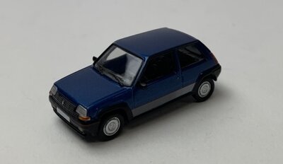 Premium Classixxs 1:87 Renault 5 GT Turbo 1985 blauw