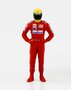 Cartrix 1:43 Ayton Senna McLaren 1993 figuur rood