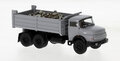 Brekina 1:87 Mercedes Benz LAK 2624 grijs met lading