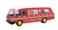 Oxford 1:76 BMC Mobile Unit Coca Cola rood