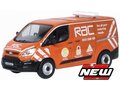 Oxford 1:76 Ford Transit Custom RAC oranje