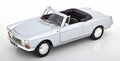 Norev 1:18 Peugeot 404 Convertible 1967 zilver