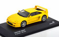 Solido 1:43 Venturi 400 GT, 6 Cilinder Biturbo 1994 geel in vitrine