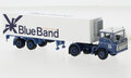 Brekina 1:87 DAF FT 2600 met Koeloplegger SZ - Blue Band 1962 - Binfürst Transport BV, in blisterverpakking