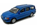 Cararama 1:43 Volvo V70 2008 blauw in windowbox