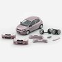 BM Creations 1:64 Toyota Yaris Echo Vitz 5 doors, pink 1998 LHD