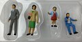 Preiser 1:43 Japanse Familie figuren, set 4 figuren