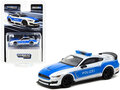 Tarmac 1:64 Ford Mustang Shelby GT350R "Polizei" German Police Silver and Blue "Global64" 