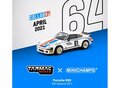 Tarmac 1:64 Porsche 934 No 61 24h Daytona 1977, white/blue/red