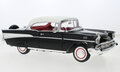 Lucky Diecast 1:18 Chevrolet Bel Air Hardtop zwart wit 1957