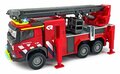 Majorette Volvo FM ladderwagen Brandweer Nederland met licht en geluid, lengte 19 cm