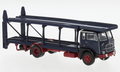 Brekina 1:87 Fiat 642 Autotransporter dark blue , dark red . Brekina Starline