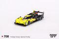 Mini GT 1:64  Cadillac V-series.R No01 Cadillac Racing 24H Daytona 3rd place, yellow/black