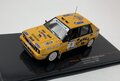 IXO 1:43 Lancia Delta Integral 16V Camel, Barum Rally 1990 geel