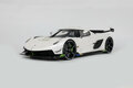 GT Spirit 1:18 Koenigsegg Jesko Crystal white 2019. Levering 03- 2025