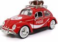 Motor City 1:24 Volkswagen Beetle Coca Cola 1966 met Coca Cola fles op het dak