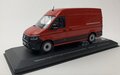 Odeon 1:43 Volkswagen Crafter L2H2 rood met Brandweer decal, limited 504 pcs, in vitrine