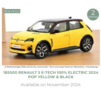 Norev 1:18 Renault 5 E-Tech 100% Electric 2024 Pop Yellow & Black. Verwacht 11-2024