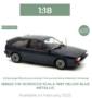 Norev 1:18 Volkswagen Scirocco Scala 1987 Helios Blue metallic. Verwacht 02-2025