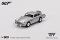 Mini GT 1:64 Aston Martin DB5 *Goldfinger* English Blister Packaging, silver 1965. Verwacht