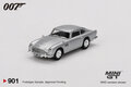 Mini GT 1:64 Aston Martin DB5 *Thunderball* Japanese Blister Packaging, silver 1965. Verwacht