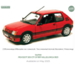 Norev 1:12 Peugeot 205 GTi 1.9 Vallelunga Red 1991. Verwacht  mei 2025