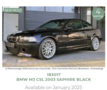 Norev 1:18 BMW M3 CSL 2003 Saphire Black. Verwacht 01-2025