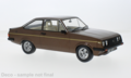 MCG 1:18 Ford Escort MK II RS 2000 donkerbruin metallic 1977. Verwacht 