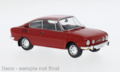 IXO 1:43 Skoda 110R rood 1978 in vitrine, Verwacht