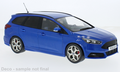 MCG 1:18 Ford Focus ST Turnier 2014 donkerblauw metallic station wagon. Verwacht 