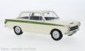 MCG 1:18 Ford Lotus Cortina MK I wit / groen 1963. Verwacht 