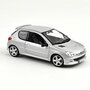 Norev 1:18 Peugeot 206 RC 2003 Aluminium Silver. Levering 12-2024