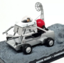 Atlas 1:43 James Bond 007 Moon Buggy - Diamonds are Forever zilver, Diorama