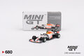 Mini GT 1:64 Red Bull RB16B no 33 Max Verstappen 2021 Turkish Grand Prix 2nd Place