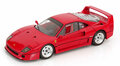 Kyosho 1:18 Ferrari F40 Light Weight with Lexan Windows 1987 rood, Limited 300 pcs