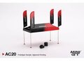 Mini GT 1:64 Paddock Service Tent Set 2023, black/red